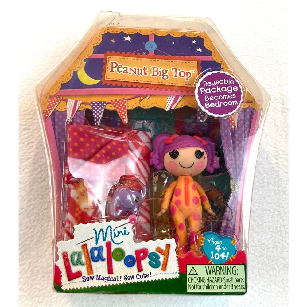 Lalaloopsy Mini Peanut Big Top Sew Sleepy #5 of Series 8 New in Unopened Package
